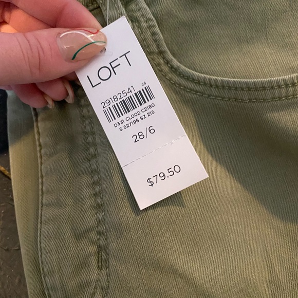 green Loft pants - Picture 2 of 2